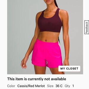 Lululemon Air Support Bra